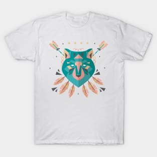 Ethnic Wolf T-Shirt